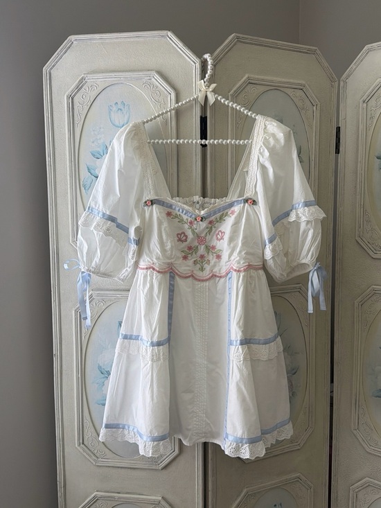 For Love And Lemons Dresses & Skirts - For Love And Lemons Meadow Embroidered Mini Dress